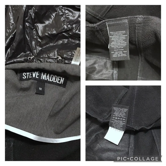 Steve Madden NWOT Softshell Trench Coat Women 1X - Picture 16 of 16